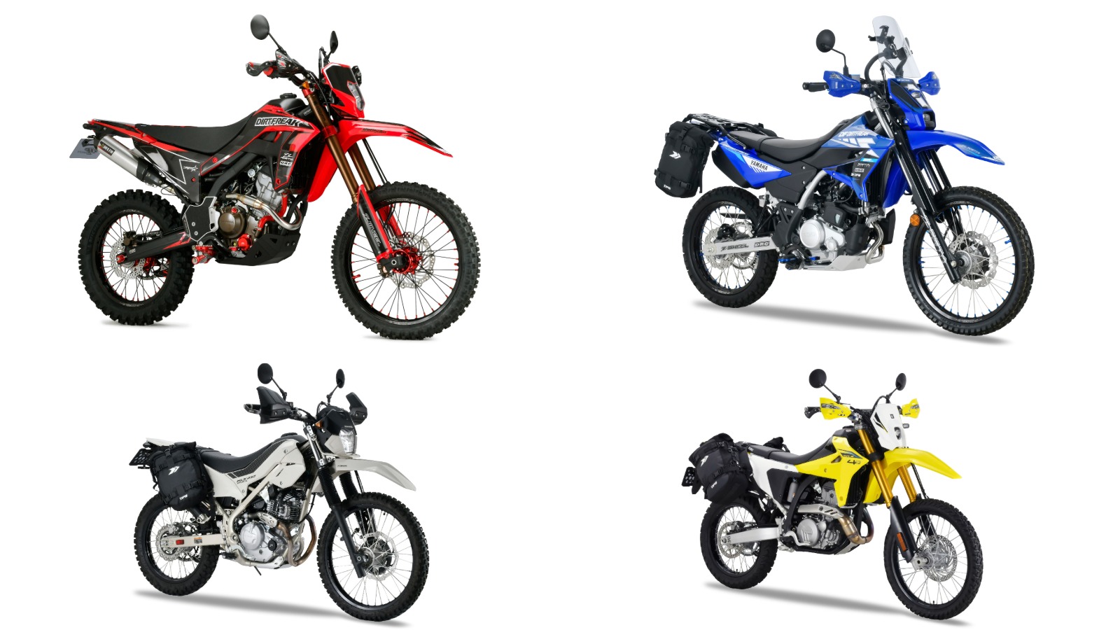 2026年】国内4メーカーのオフロードトレールバイク CRF・WR・DR-Z・KLX