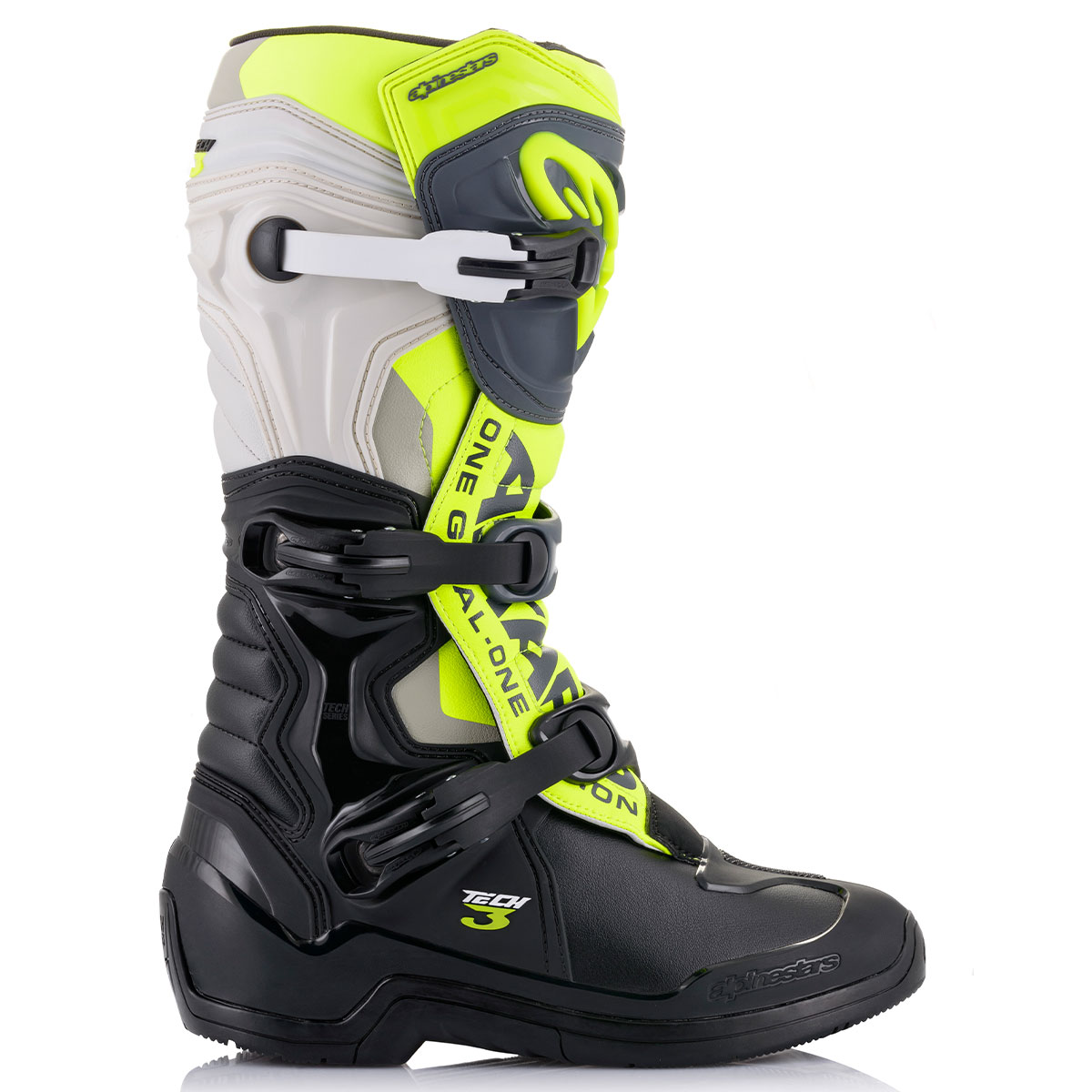 Alpinestars TECH3 ブーツ ブラック/クールグレー/イエロー