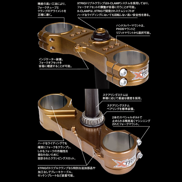 [KTM] ファクトリーレーシングトリプルクランプ トリプルクランプ - KTM杉並
