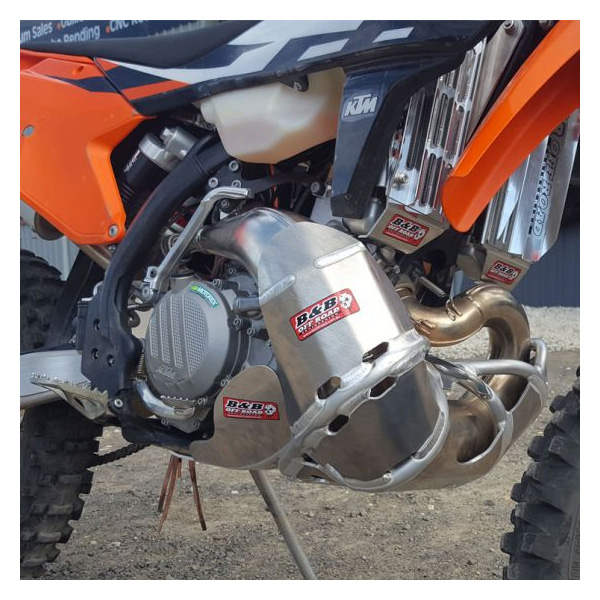 Dirtbikeplus ダートバイクプラス パイプガードバッシュプレート