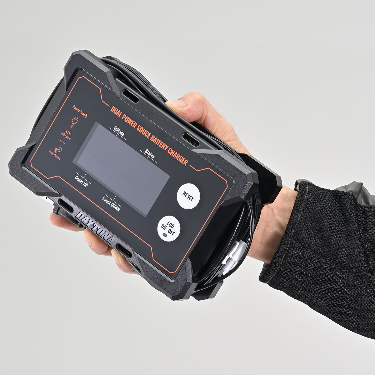 DAYTONA ディスプレイバッテリーチャージャー ポータブル電源対応