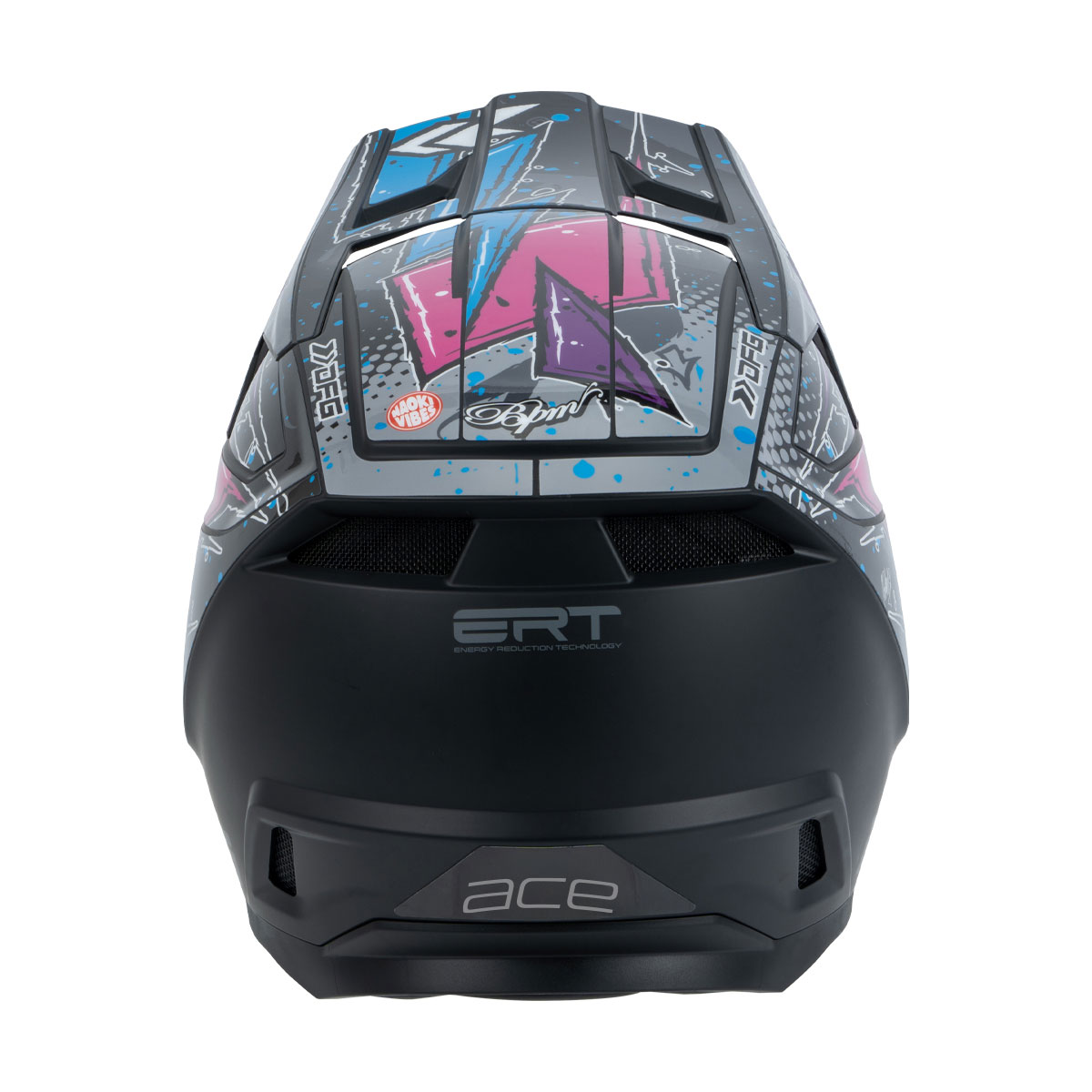 DFG ヘルメットデカール BPMブラック| Dirtbikeplus (ダート