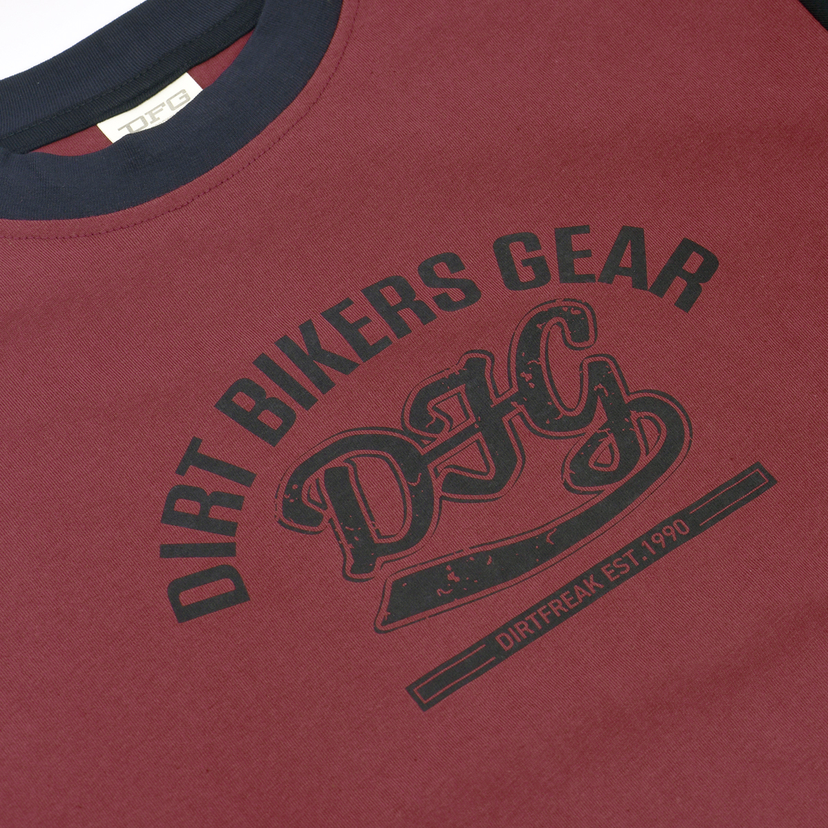 DFG ライドジャージ ボルテージ マルーン| Dirtbikeplus (ダートバイクプラス)