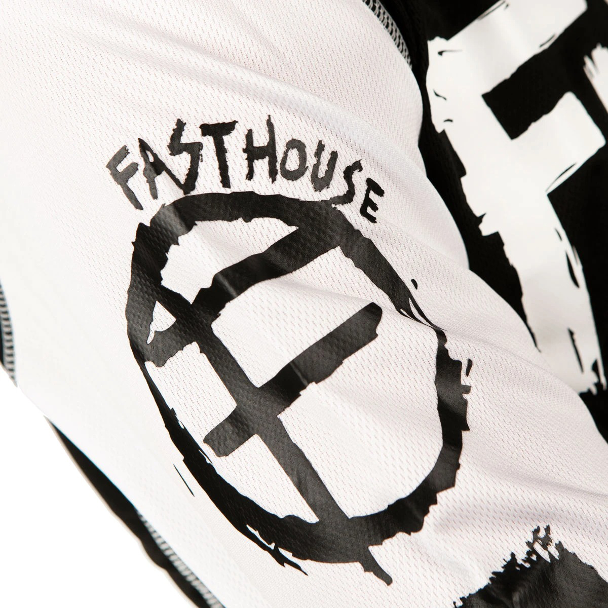 FASTHOUSE グラインドハウス パンク ジャージ ブラック/ホワイト| Dirtbikeplus (ダートバイクプラス)