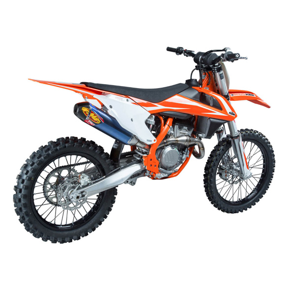 FMF FACTORY 4.1 RCT コンプリート カーボンエンドキャップ