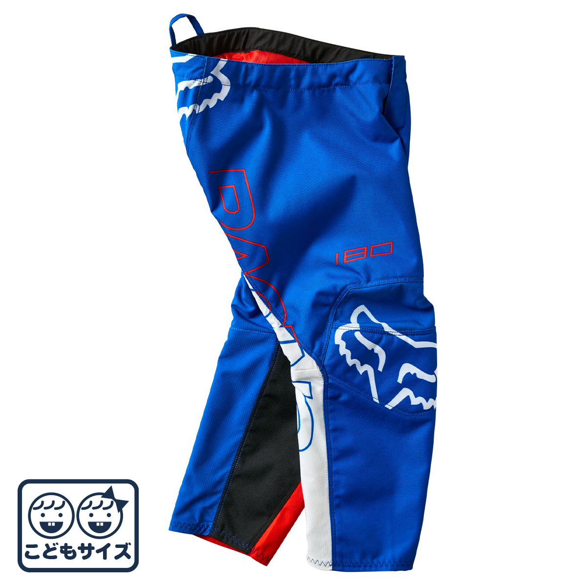 FOX RACING キッズ 180パンツ スキュー ホワイト/レッド/ブルー