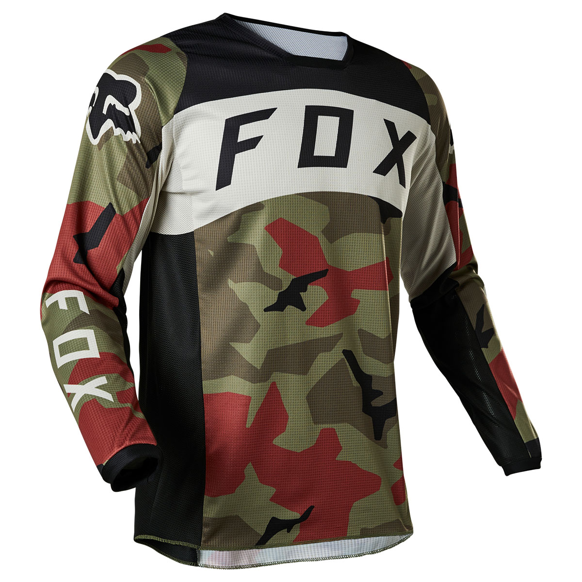 モトクロスジャージ　FOX 180 Mサイズ グレー/イエロー　上下セット フォックス ＼全品10%+1300円☆7/21(祝)限定／ FOX 180 Skew