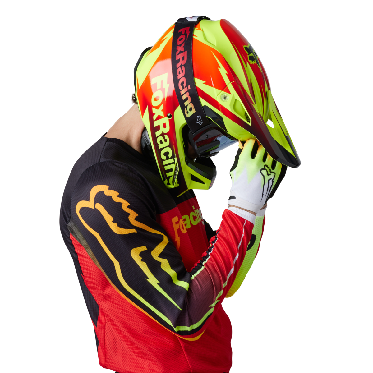 FOX RACING 180 ジャージ スタティック フローレッド