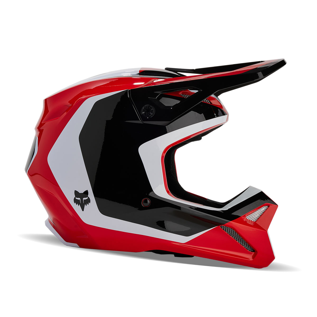 FOX RACING V1ヘルメット ニトロ フローレッド| Dirtbikeplus (ダート