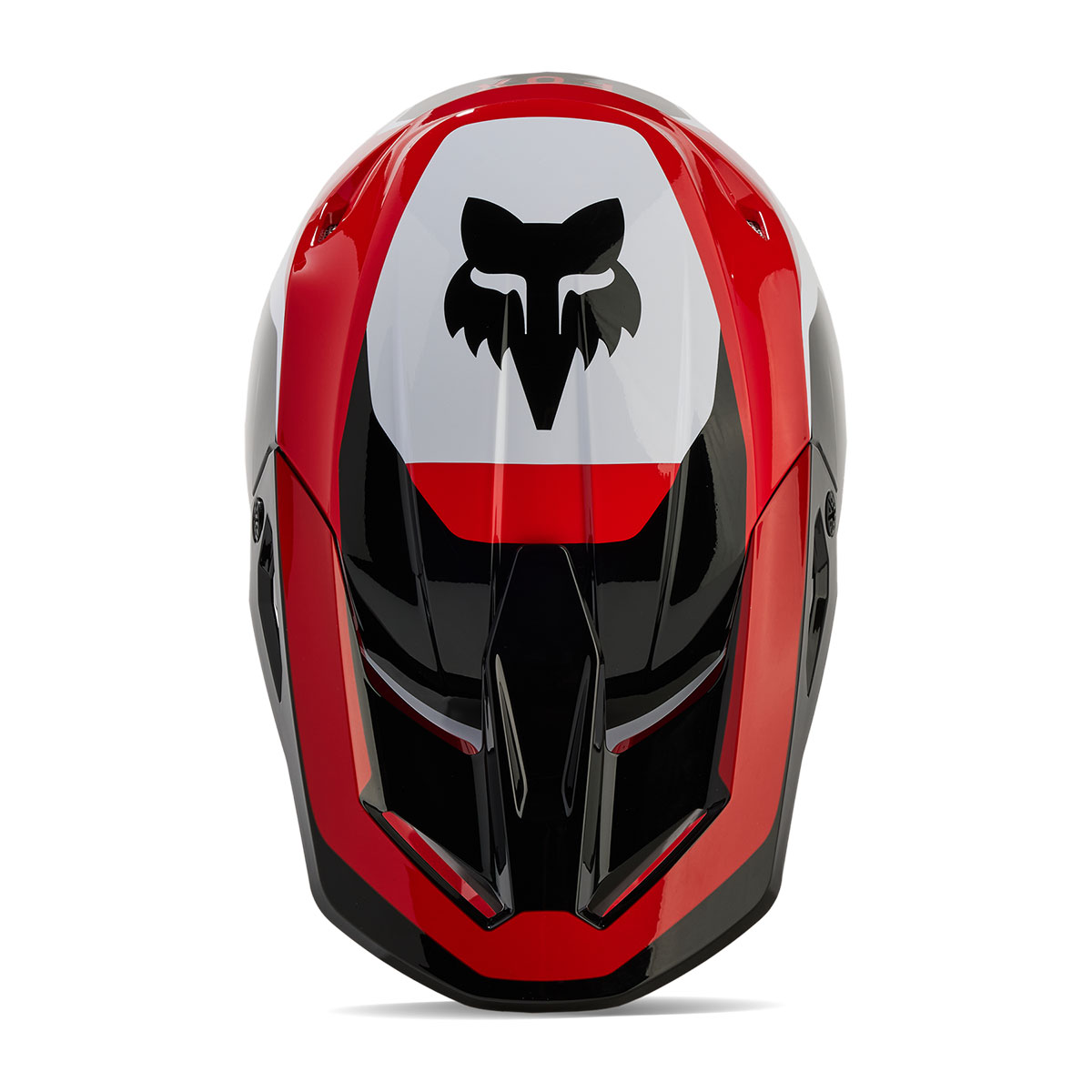 FOX RACING V1ヘルメット ニトロ フローレッド| Dirtbikeplus