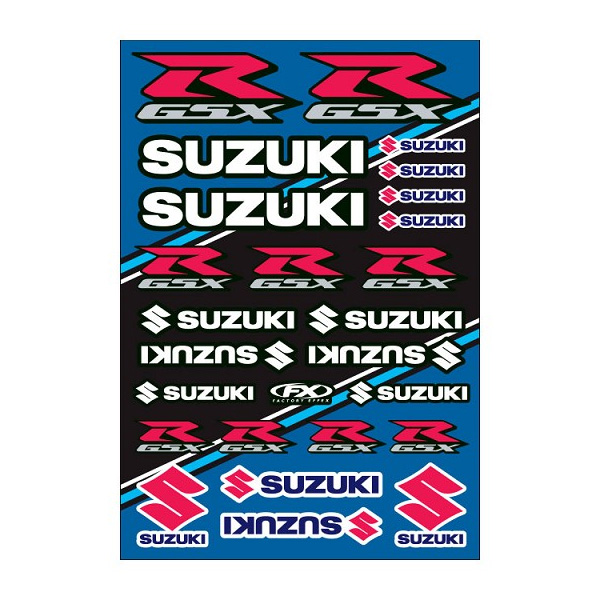 FACTORY EFFEX SUZUKI OEMステッカーシート| Dirtbikeplus