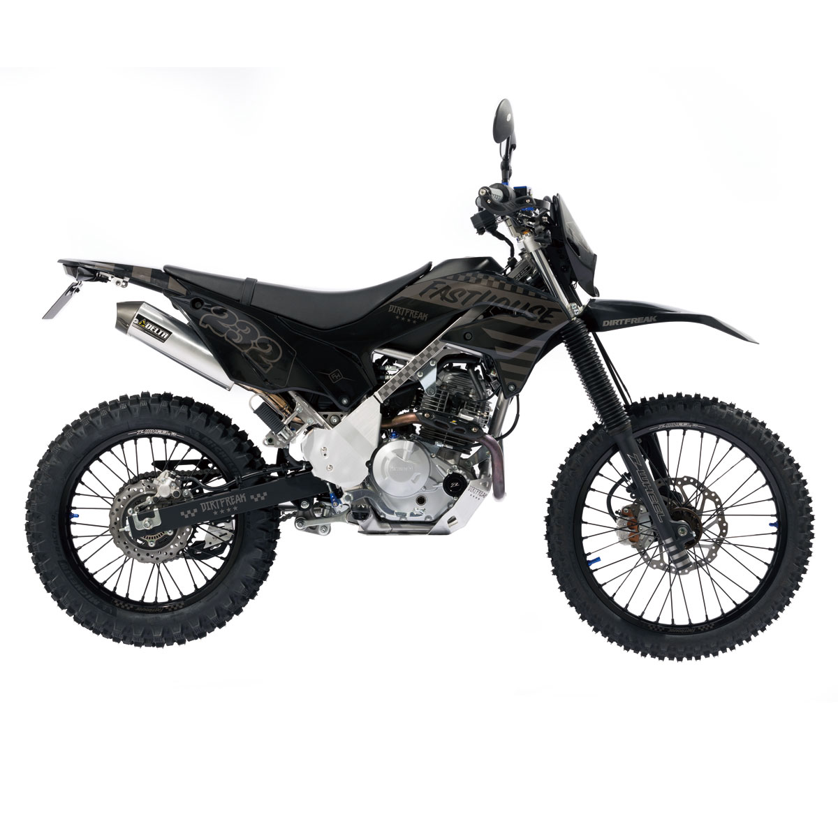 FACTORY EFFEX KLX230 FASTHOUSE グラフィックキット| Dirtbikeplus