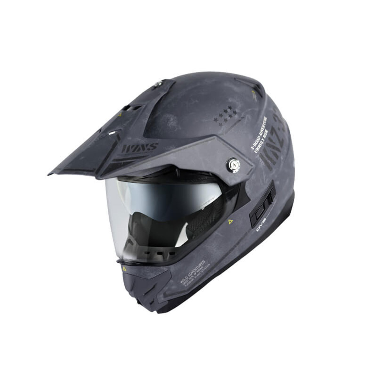 WINS X-ROAD COMBAT ヘルメット マットアーミーグレー| Dirtbikeplus 