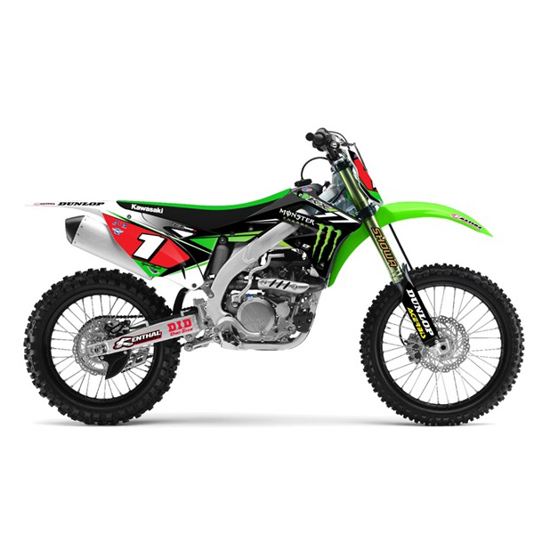 D'COR FACTORY KAWASAKI グラフィック| Dirtbikeplus (ダート D'COR FACTORY KAWASAKI グラフィック| Dirtbikeplus (ダート