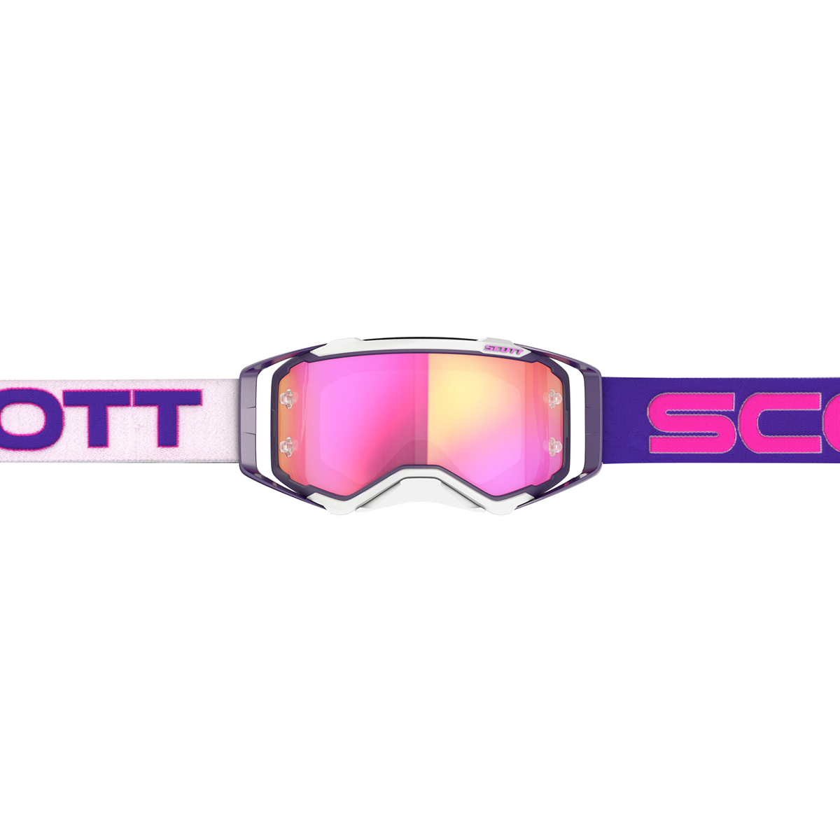 愛用 SCOTT プロスペクトゴーグル パープル/ピンク/ピンククローム バイクウェア・装備