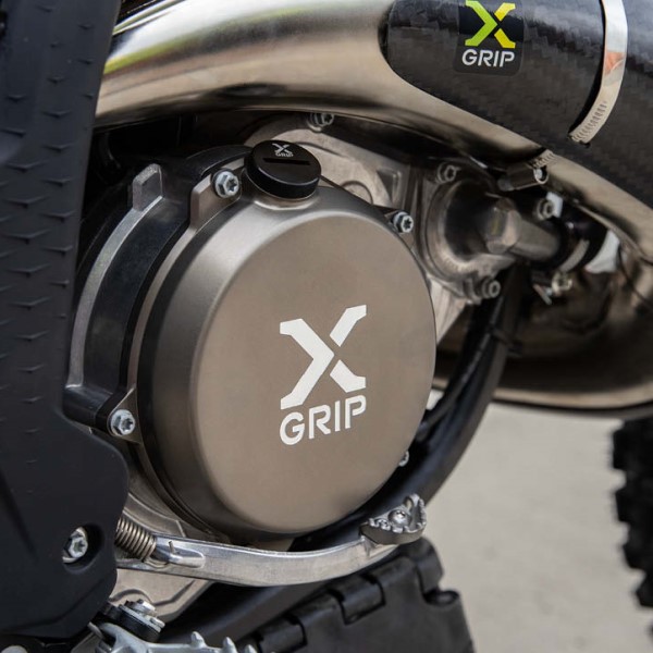 X-GRIP エックスグリップ クラッチカバーガード カラー：オレンジ