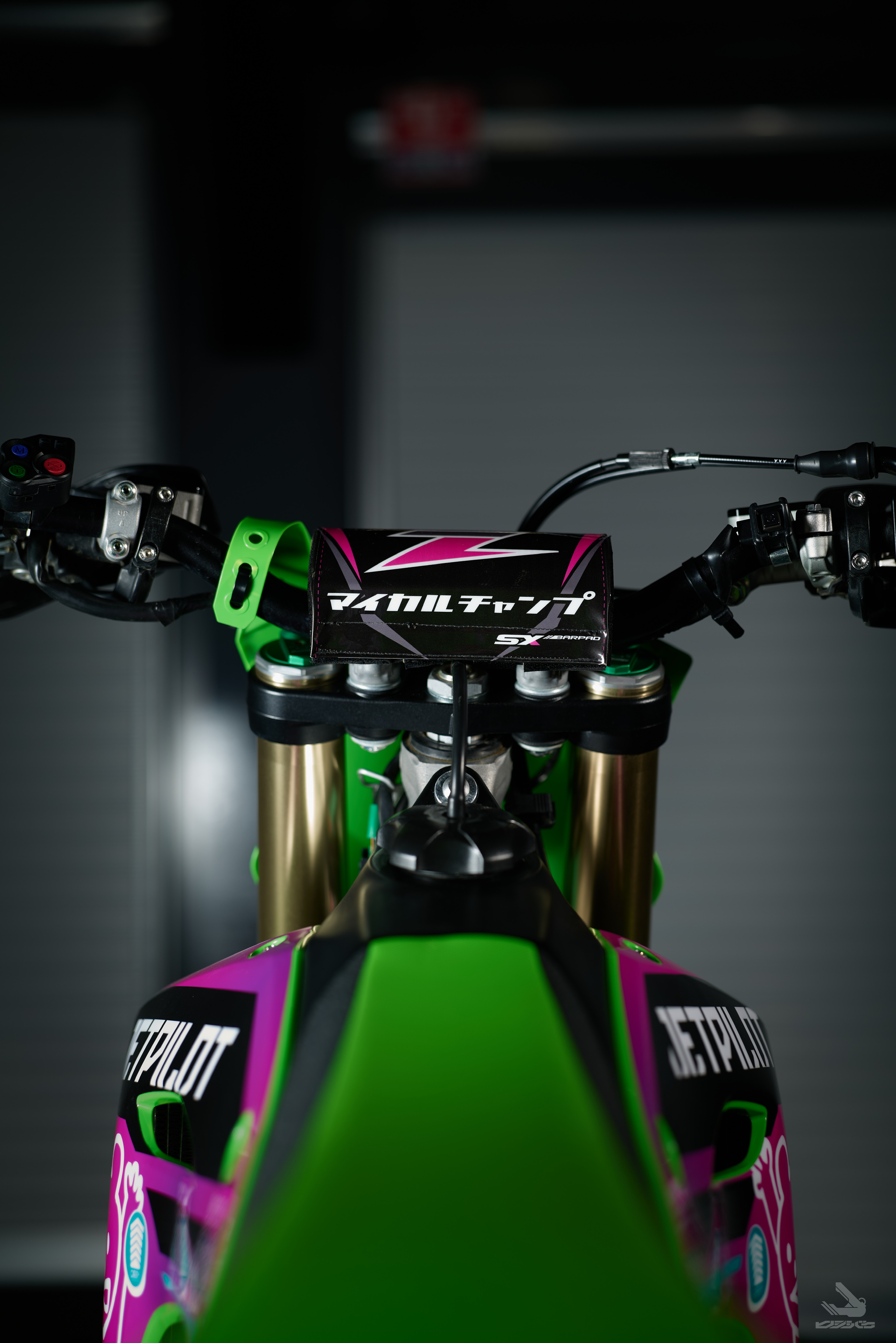 SXバーパッド　ライダーレビュー製品写真