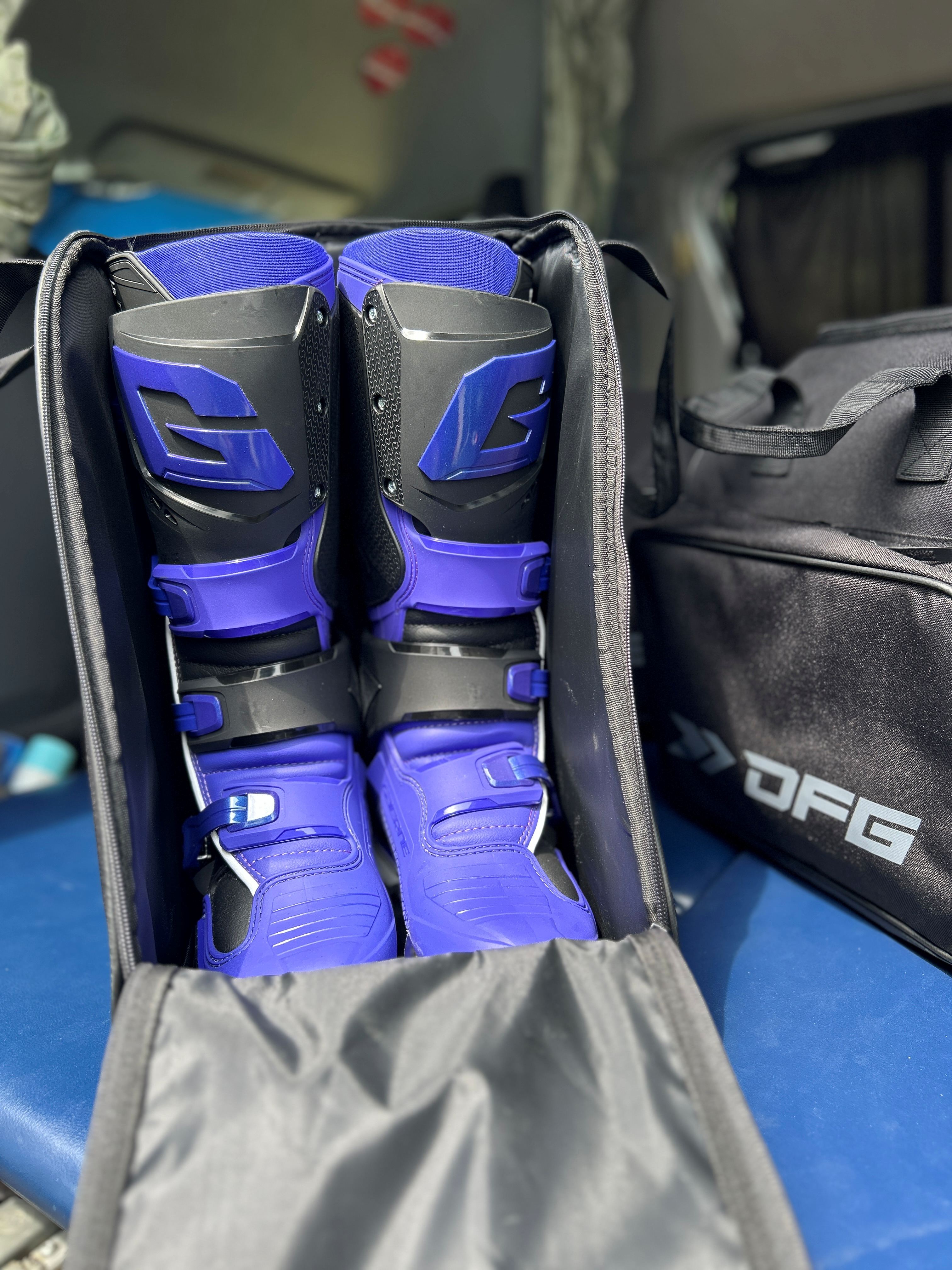 ブーツバッグ　ライダーレビュー製品写真