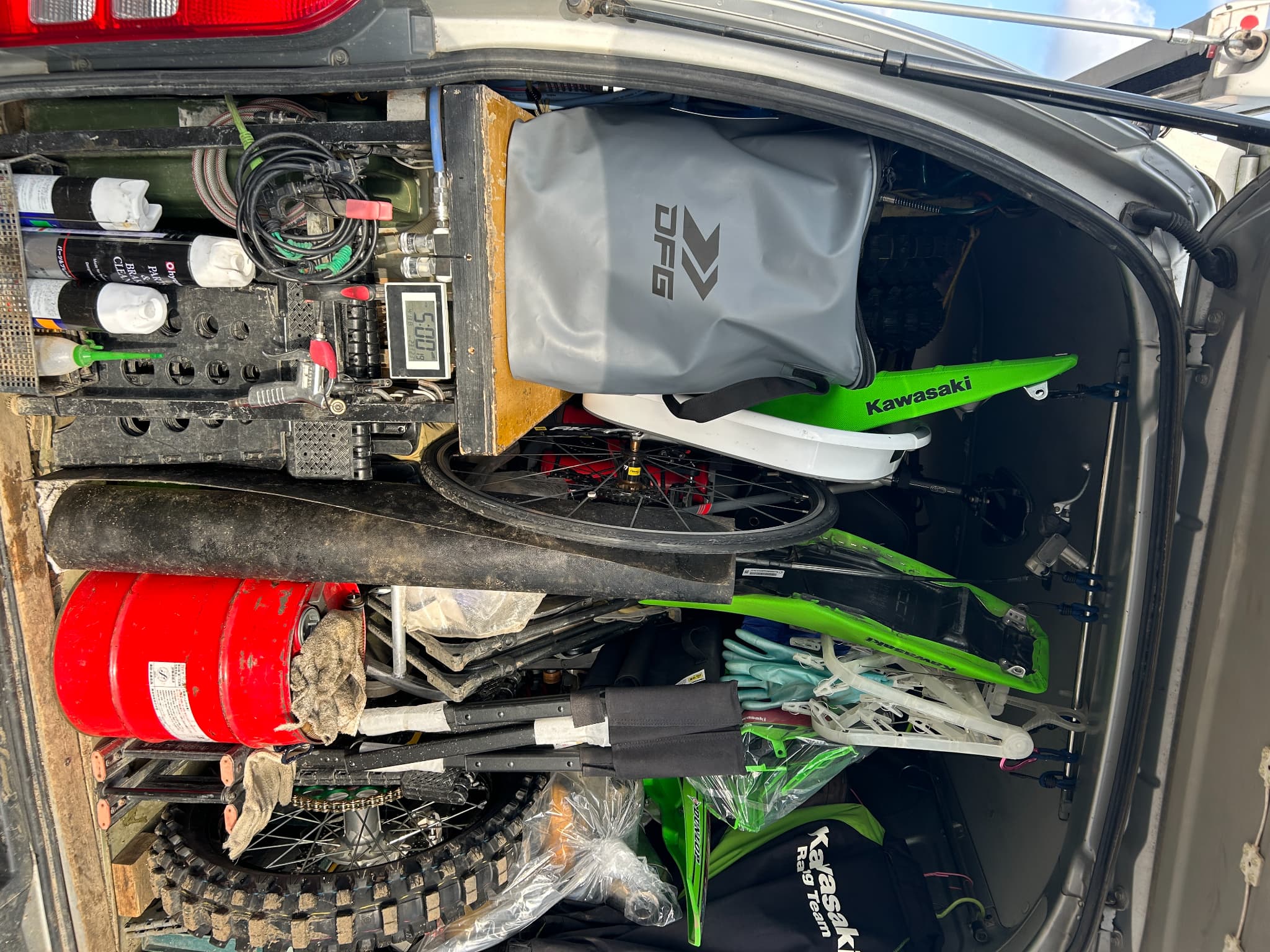 WPマルチギアバッグ　ライダーレビュー製品写真