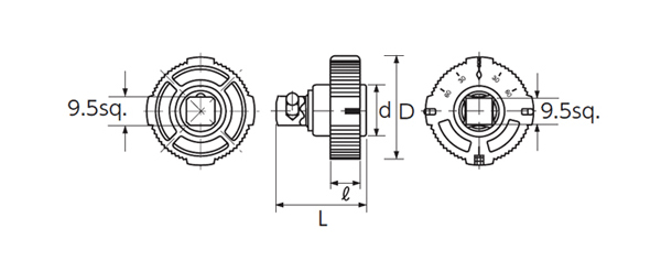 9.5sq.クイックスピンナ